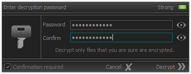 FPS - Encryption settings