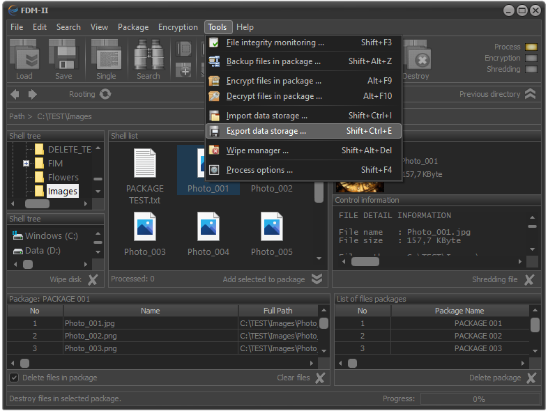 FPS - Encryption settings