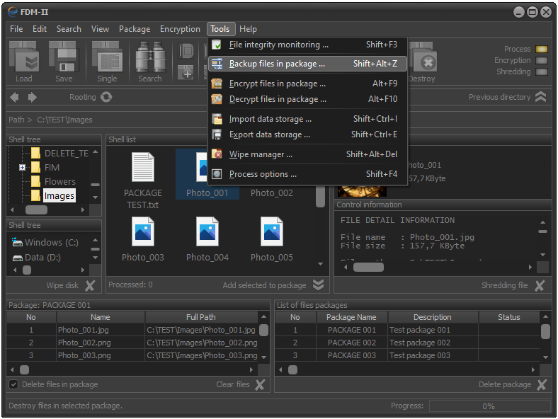 FPS - Encryption settings
