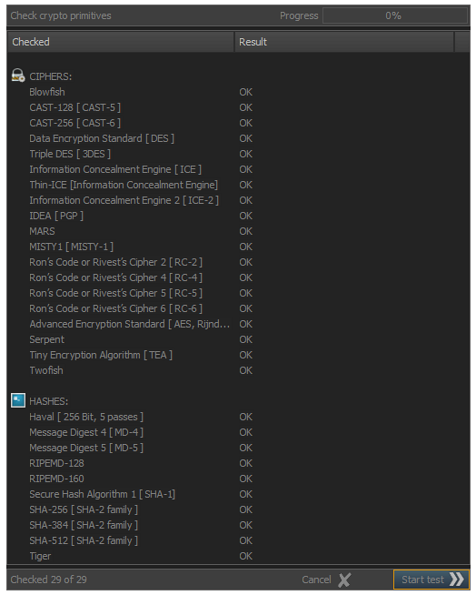 FPS - Check Crypto Primitives